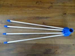 Stewi - Libellenfuss  Ersatzteil blau Aluminium neu