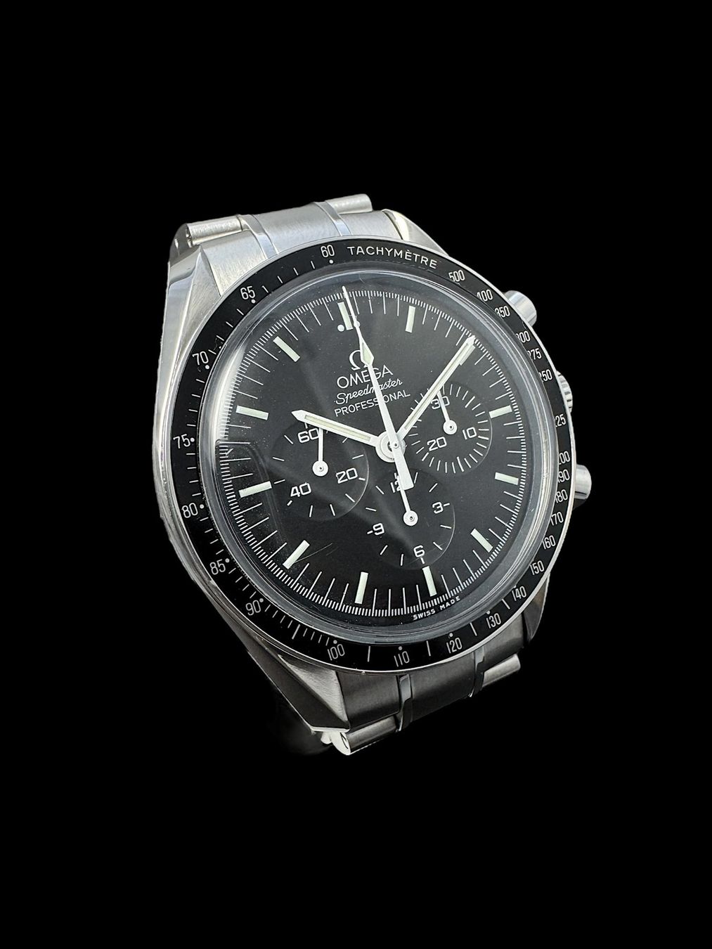 Omega Uhren: Omega Speedmaster Moon Automatic 42mm Fullset 2017 *U1332 – Gebraucht aus Zürich von GalerieInauen 3