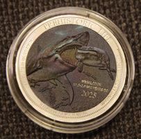 1 Unze Silber Megalodon 2025 Prehistoric Life