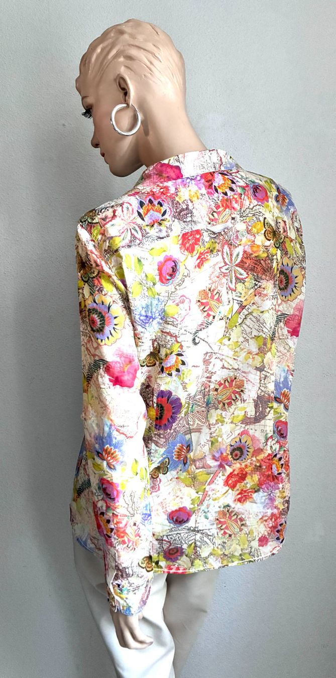Emily van den Bergh Camicette: EMILY VAN DEN BERGH Bluse farbiger Print – Usato da Kloten venduto da Nephty 9