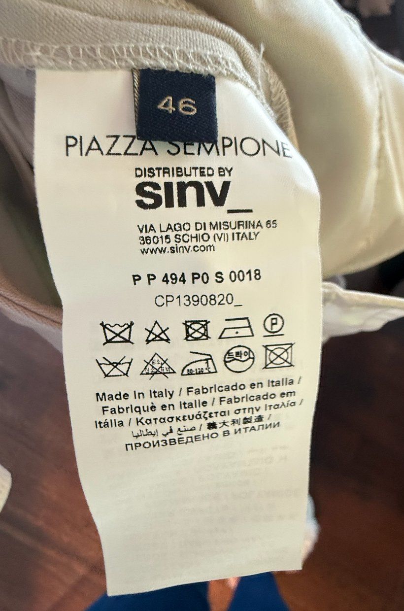 Pantaloni: Piazza Sempione IT 46 Hose – Usato da Zürich venduto da inf_n82r 1