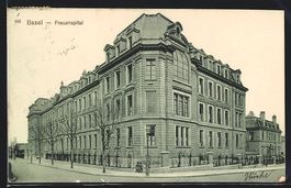 AK Basel, Blick auf das Frauenspital