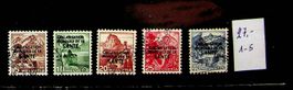 SUISSE SERVICES  TIMBRES OBLITÉRÉS OMS SBK 27.00 /U702