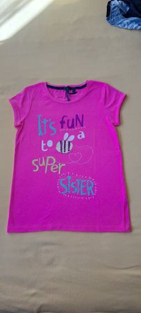 T-shirt rose Super SISTER fille, Taille 10-12 ans