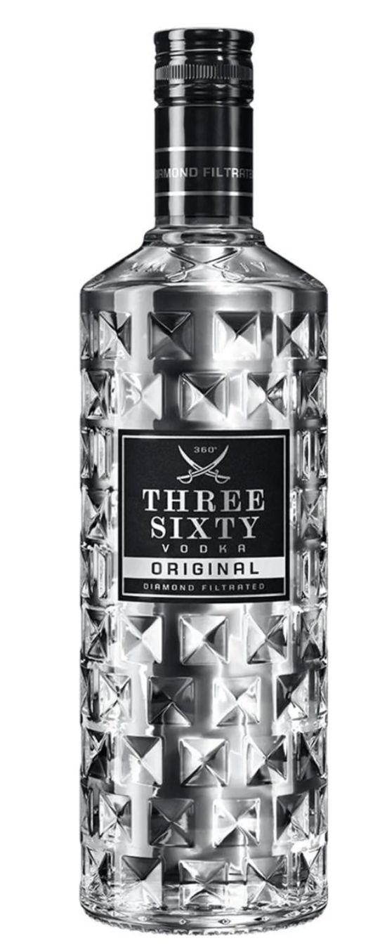 Bevande alcoliche: Three Sixty Vodka 0,7l – Nuovo e nell'imballaggio originale da Bülach venduto da RockBottomOffTheRamp