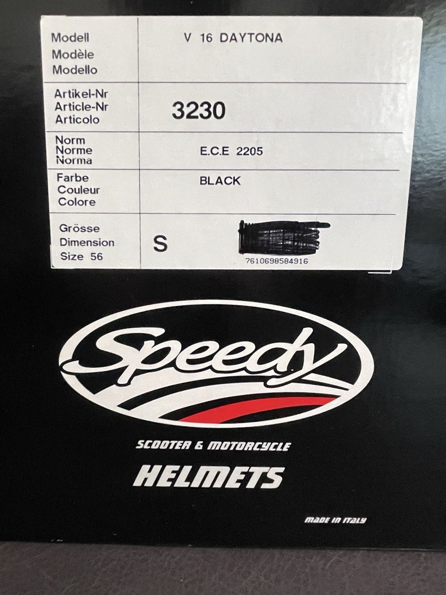Caschi & visiere: Speedy Daytona Scooter & motorcycle Helm – Nuovo e nell'imballaggio originale da Dübendorf venduto da olh_rs5r 4