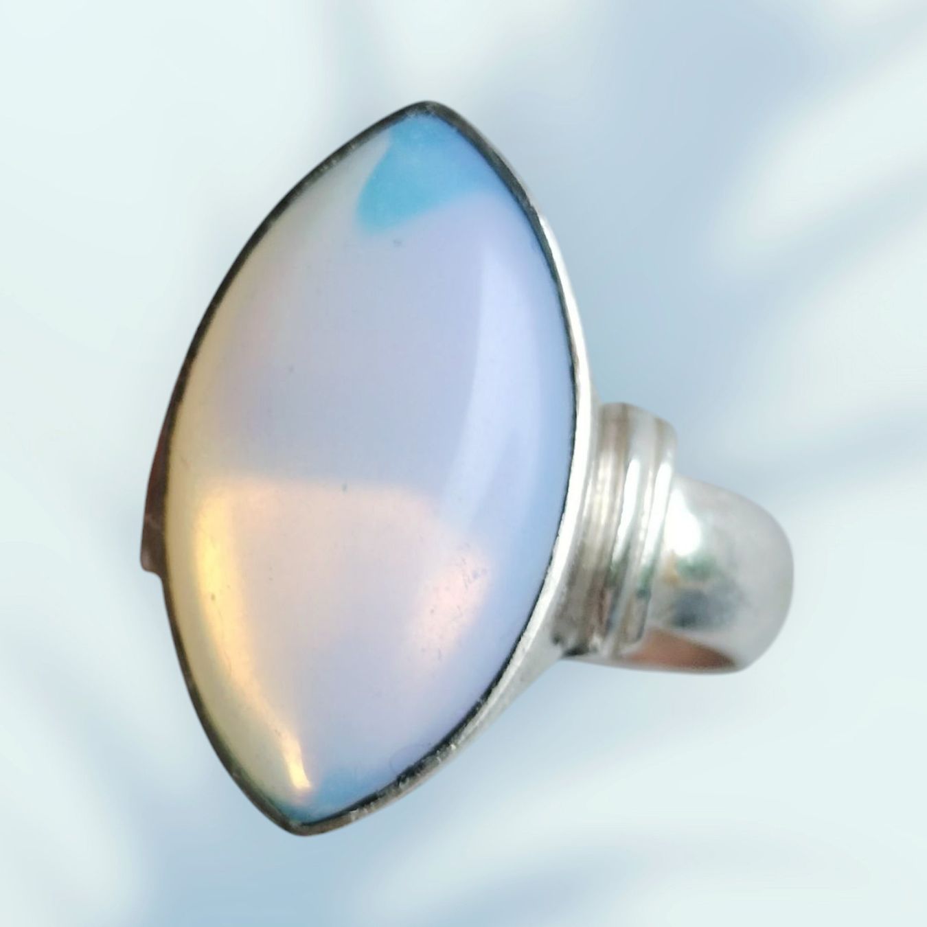 Anelli: Milky Opal Silber Ring 925 – Nuovo (secondo la descrizione) da Schwyz venduto da els_7cys 1