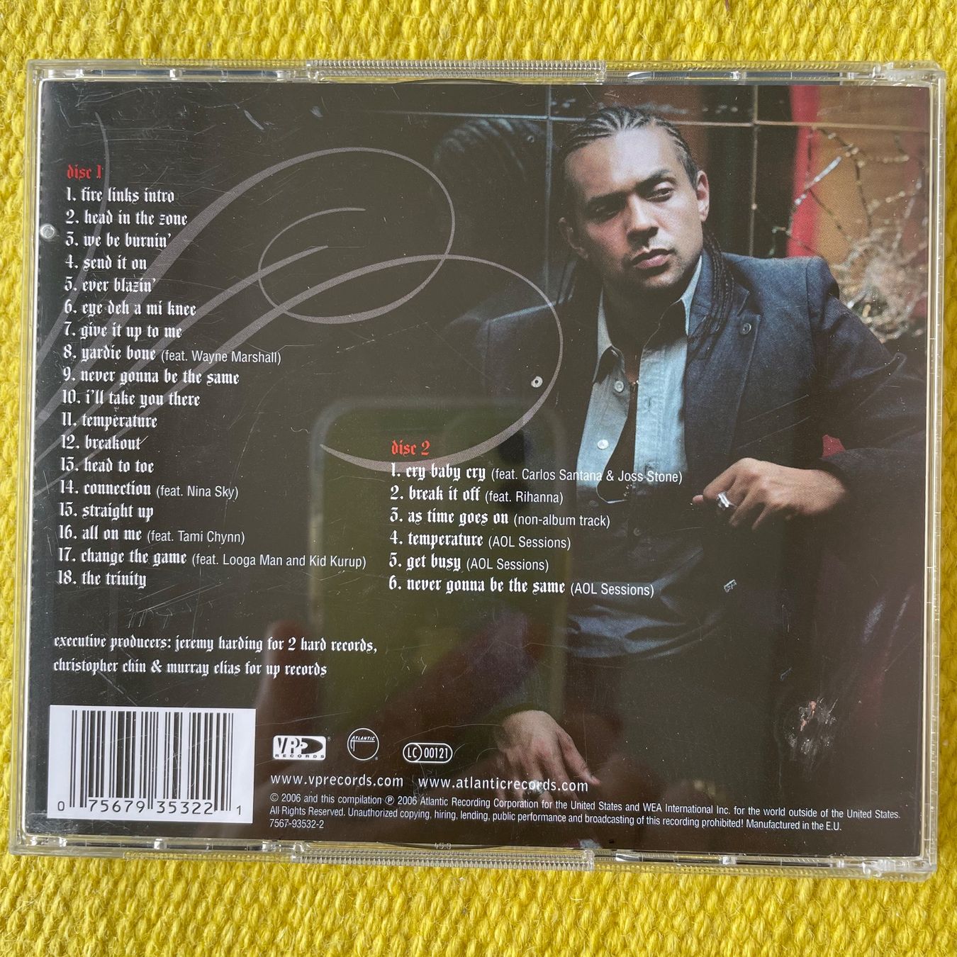 CD: SEAN PAUL-2CD THE TRINITY LIMITED EDITION – Usato da Rorschacherberg venduto da CD-Roli 1