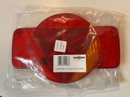Anhänger Rücklicht  Lichtscheibe Humbaur links Ersatzglas