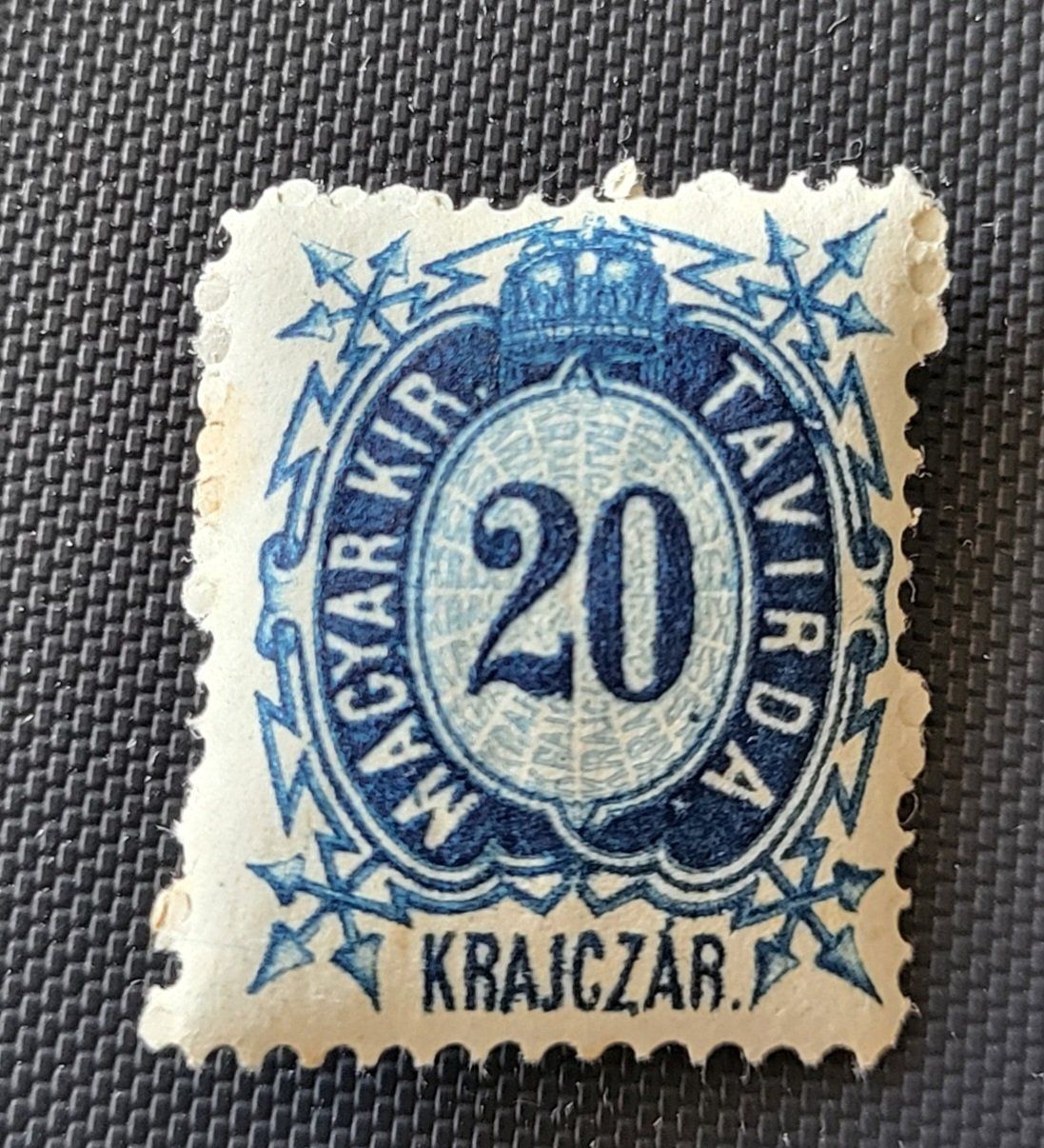 Tutti i francobolli: Ungarn 1874 alte briefmarke – Usato da St Gallen venduto da Stampsalshobby