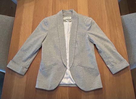 Miss Selfridge Blazer Gr. 34 Grau Top Zustand