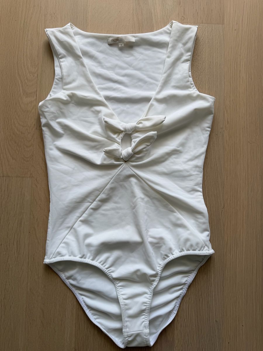 Maje Costumi da bagno & Bikini: Maje Badeanzug, weiss, Grösse 36/38 – Usato da Winterthur venduto da marisole4
