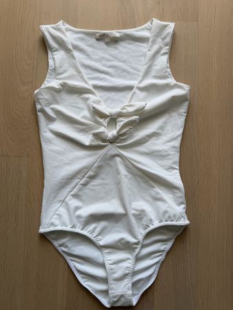 Maje Badeanzug, weiss, Grösse 36/38