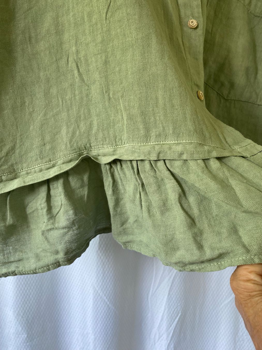 Blusen: LINEN COLLECTION Bluse - Gr. 46/48 – Gebraucht aus Besazio von lionheart63 4