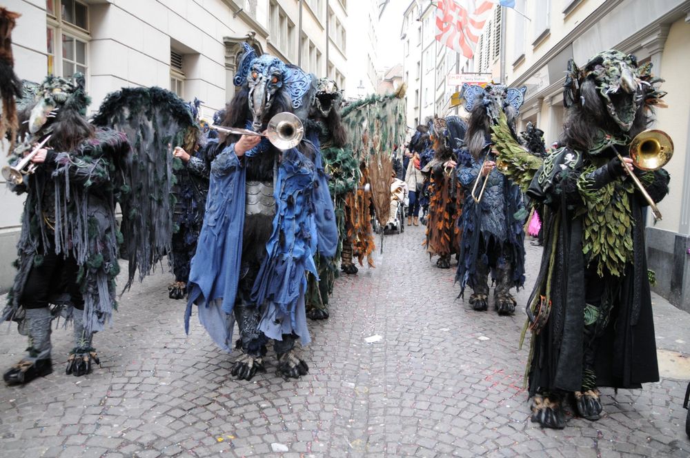 Costumi: Alti Garde Luzern: Paradiesvogel / Geier – Usato da Emmenbrücke venduto da Mandali67 9