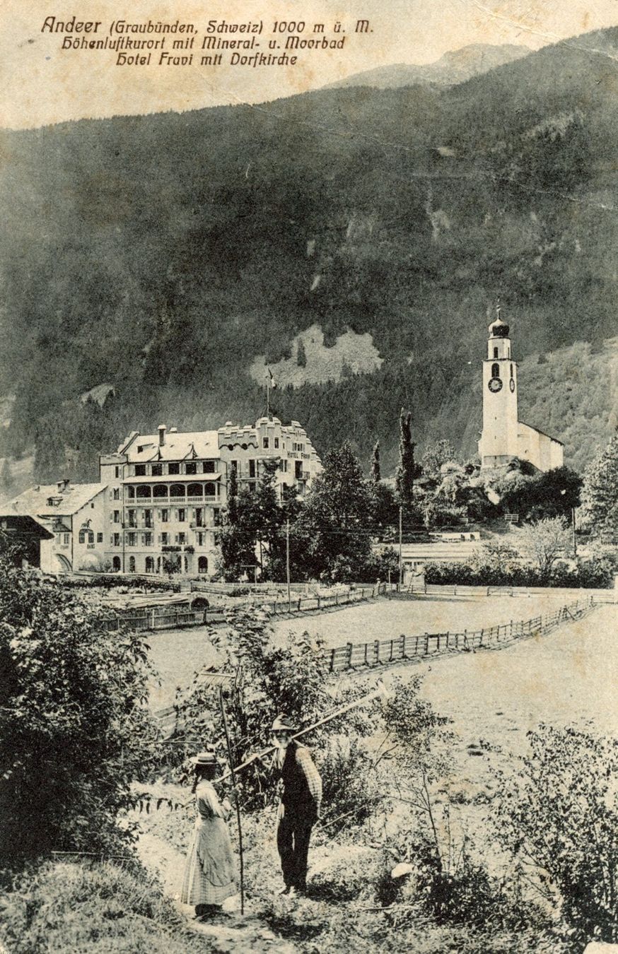 Cartoline postali: AK Andeer – Usato da Ruggell venduto da spalkur42