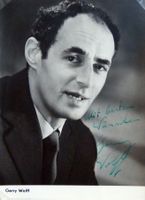 Gerry Wolff (1920-2005) Schauspieler - Autogramm