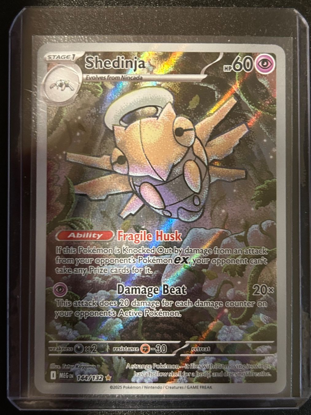 Pokémon Carte collezionabili: Shedinja IR Mega Evolution (MEG144) EN NM – Nuovo (secondo la descrizione) da Vevey venduto da Meideprac