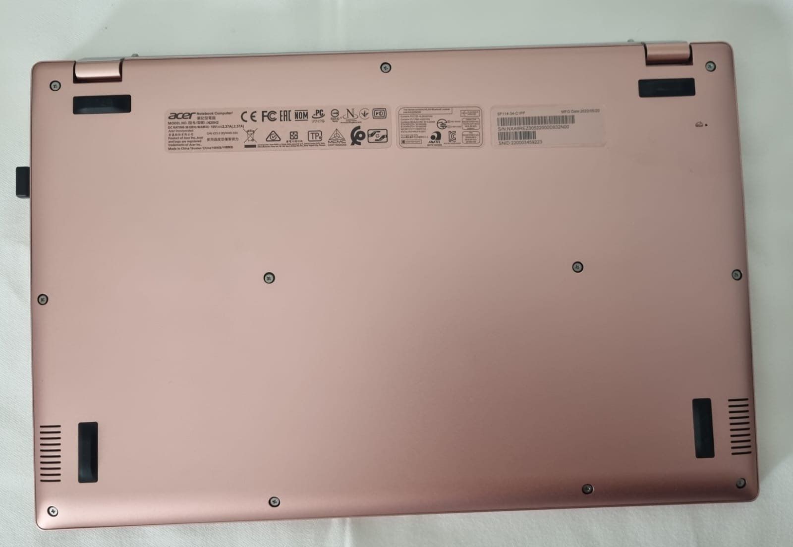 Acer Portables: Notebook 14" Acer Swift 1 SF 114-34-C1PF – D'occasion à Neerach par skipper59 4