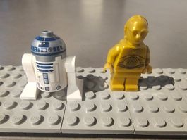 Lego Star Wars C-3PO sw0161 & R2-D2 sw1085