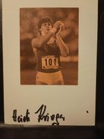 Heidi Krieger - Kugelstossen DDR - Europameisterin - selten
