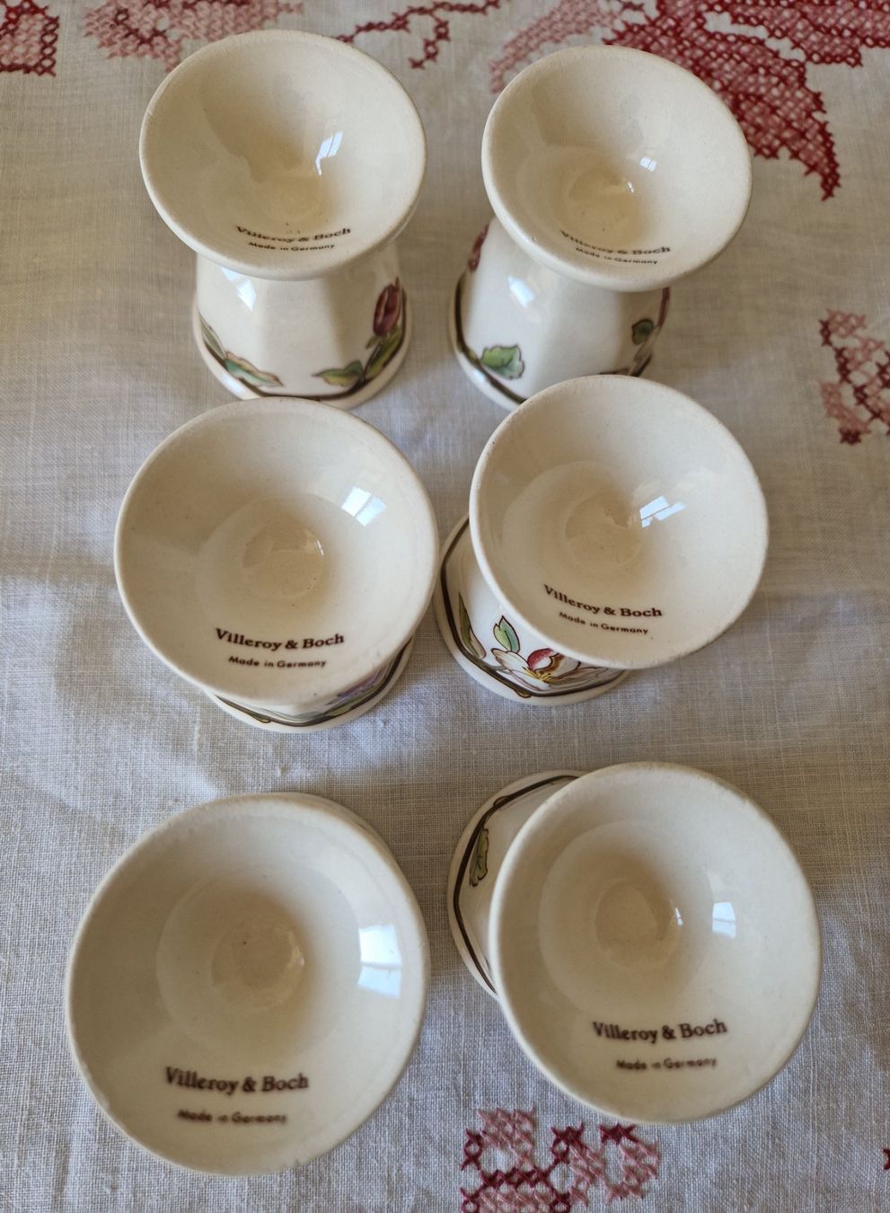 Villeroy & Boch Sonstiges Geschirr: 6x Eierbecher Villeroy & Boch Portobell0 – Neu (gemäss Beschreibung) aus Bern von Antikbatik 5