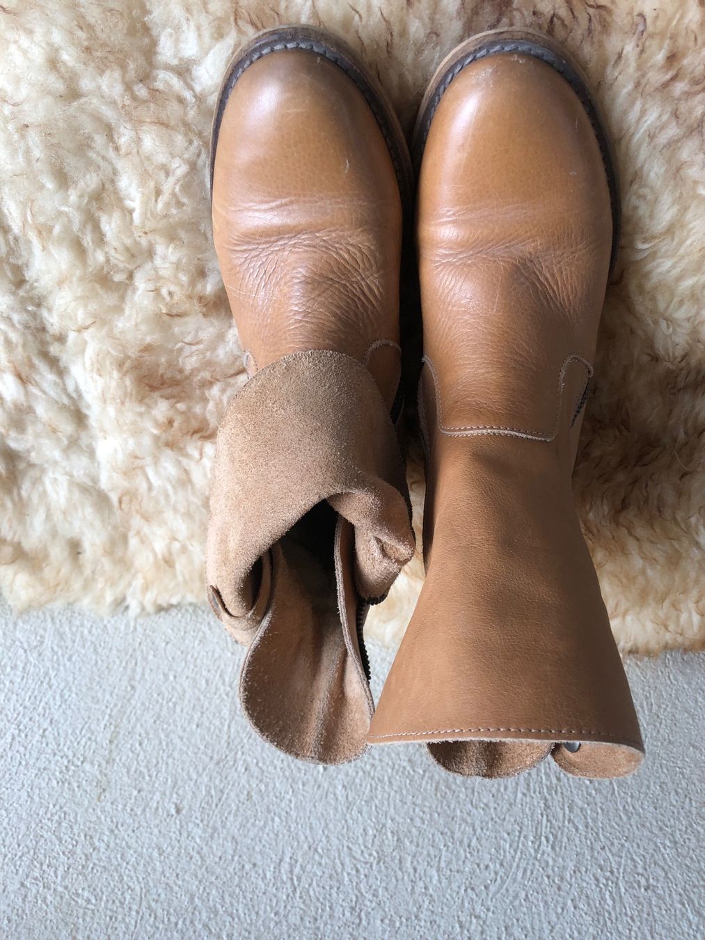 Scarpe da donna: Lederschuhe beige Gr 38 – Usato da Herznach venduto da Viktoria5 2