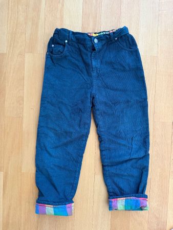 Weiche Cordhose dunkelblau Little Green Radicals 122