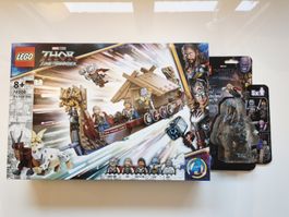 Lego 76208 + 40525 Thor Ziegenboot Set & Minifiguren