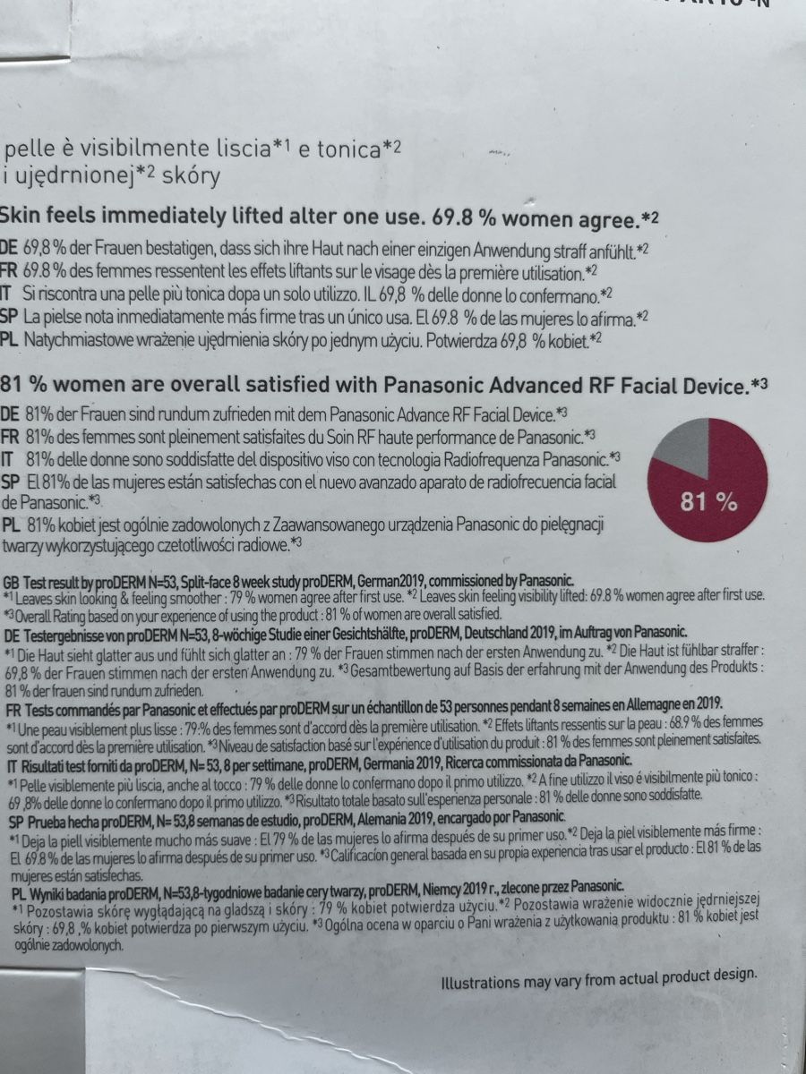 Cura del viso: Radiofrequenz und Ultraschall Gesichtsbehandlung – Nuovo (secondo la descrizione) da Ennetbaden venduto da sonrisa75 3
