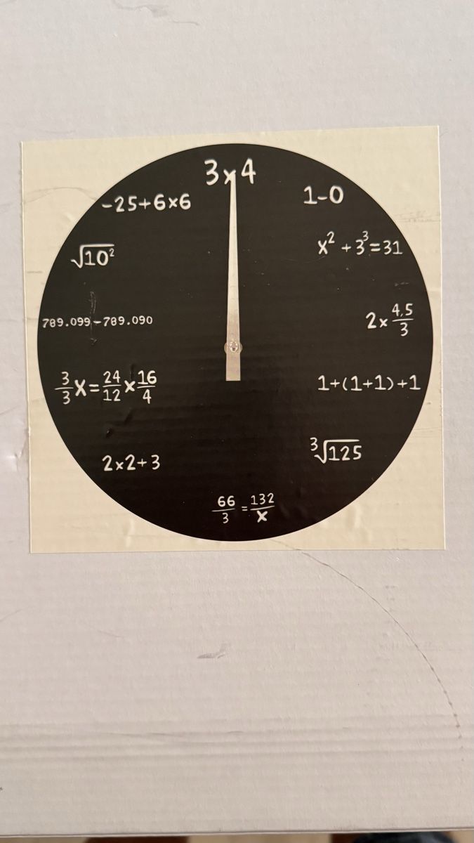 Orologi: Mathematiker Uhr ca 34cm – Nuovo (secondo la descrizione) da Basel venduto da Corrado71