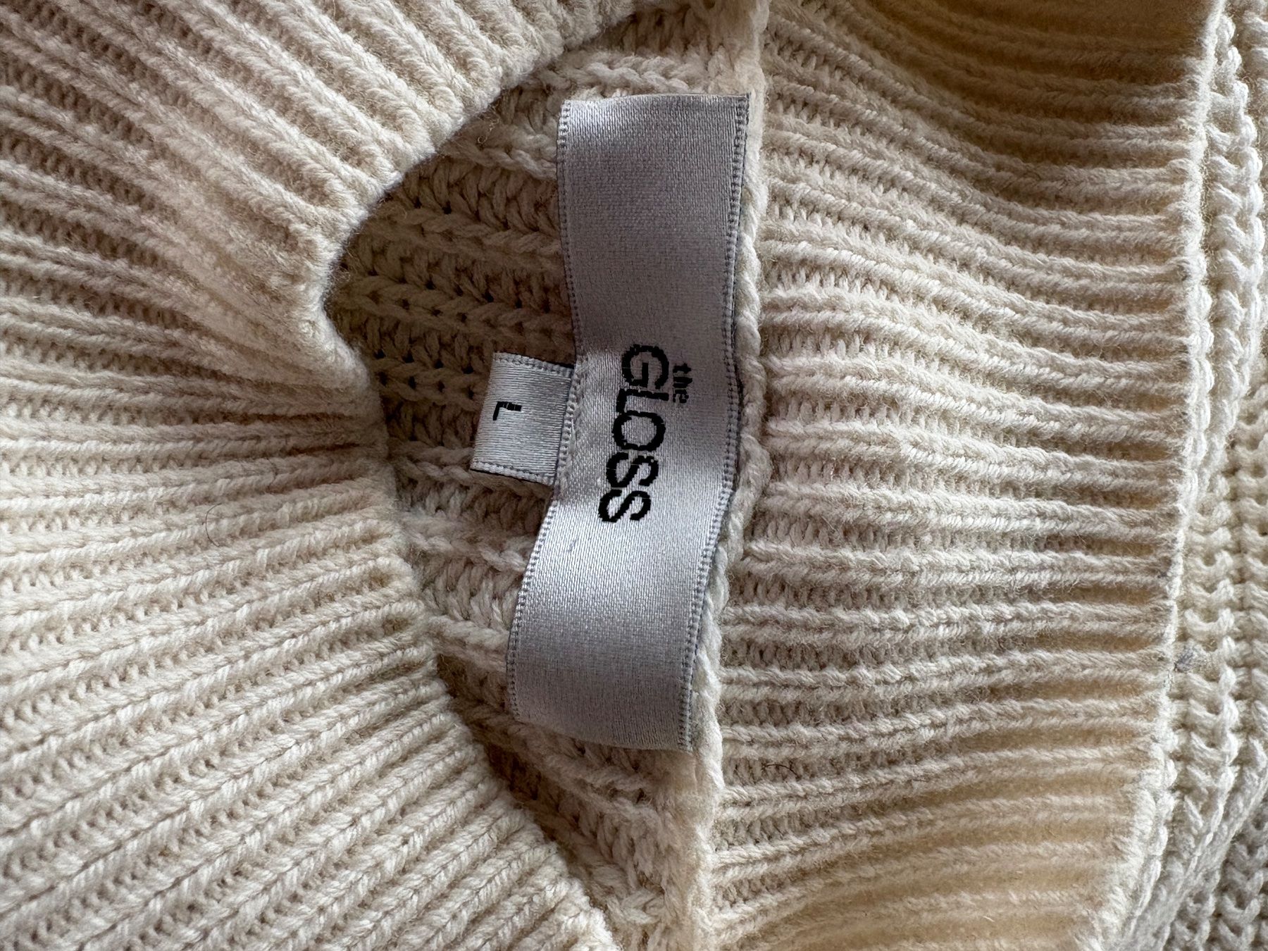 Pullover & Sweatshirts: The Gloss Grobstrickpullover, creme, Grösse L – Gebraucht aus Zürich von sevi_ 2