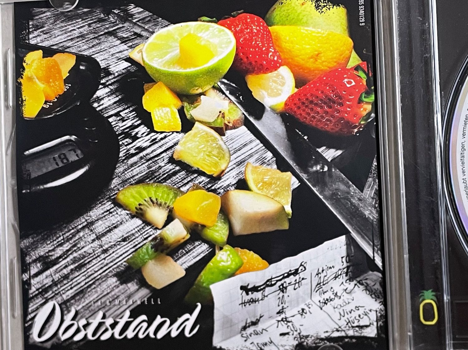 CDs: LX Maxwell - Obststand CD - Deutschrap - Top – Gebraucht aus Muri b. Bern von AdidasCollector 2