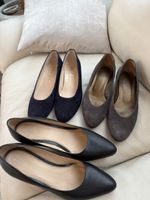 Damenschuhe Pumps Gabor Varese Leder Wildleder Grösse 40