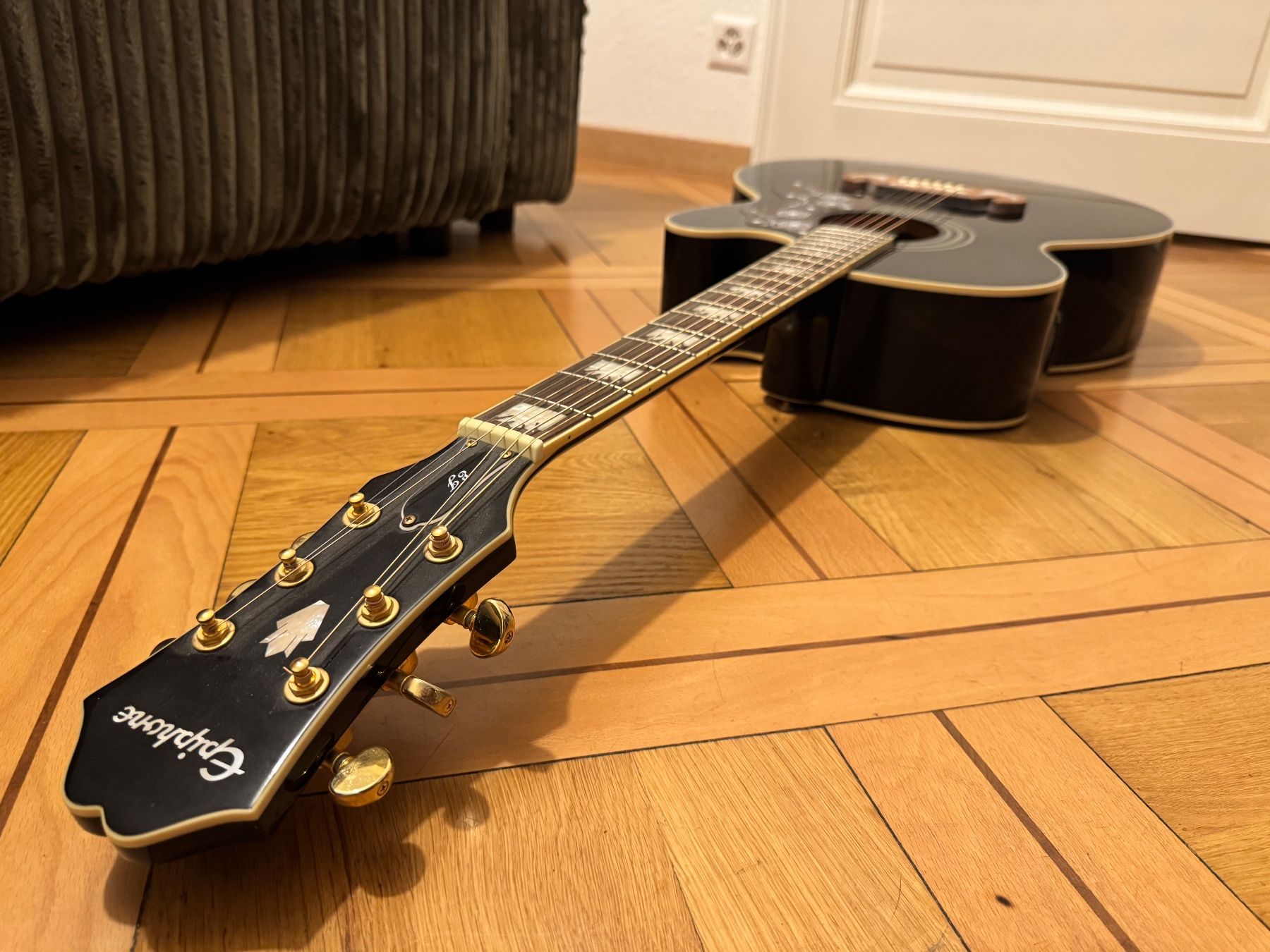 Epiphone Strumenti musicali: Epiphone EJ-200SCE/BK – Usato da Mannens venduto da FabFab_95 2