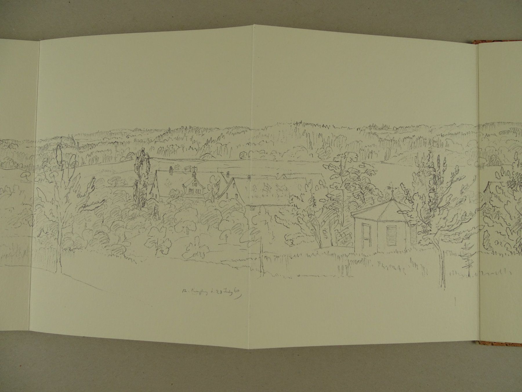 Libri: USTER PANORAMA VON 1860, REPRINT 1983 – Usato da Grüningen venduto da Kartensammler 5
