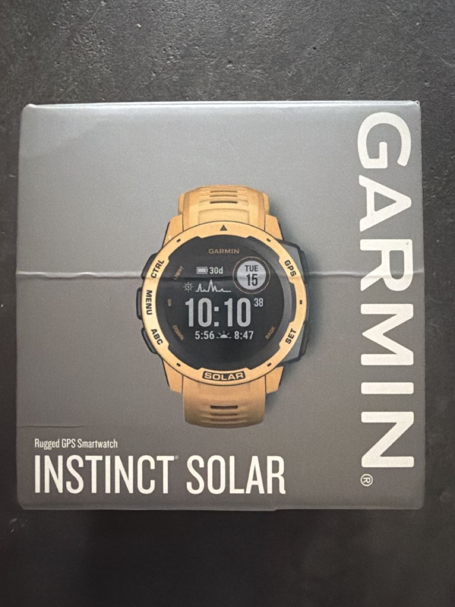 Garmin Smartwatch: Never used garmin instinct solar – Nuovo (secondo la descrizione) da Genève venduto da jos_kd56