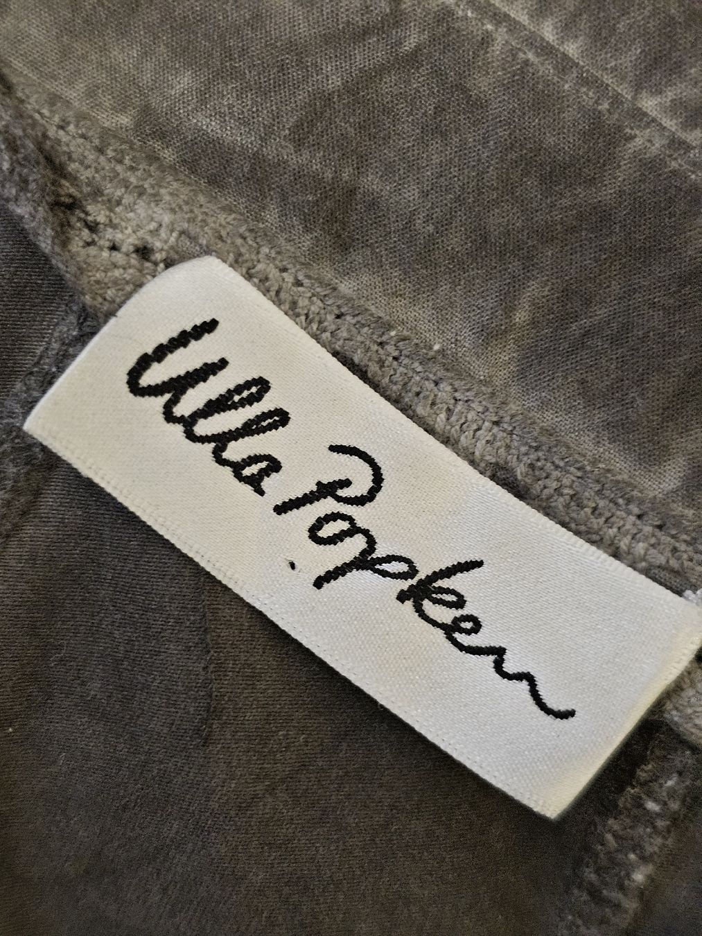 Ulla Popken Gilet & Giacche senza maniche: Ulla Popken Damen Longweste Grau Spitze Gr. 46/48 – Usato da Urdorf venduto da ole_mrp9 5