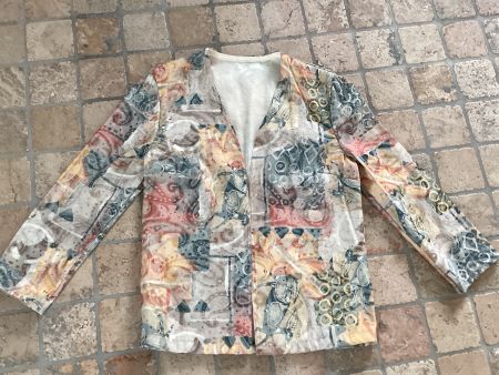 Damen Blazer gemustert bunt, Grösse S/M, sehr guter Zustand