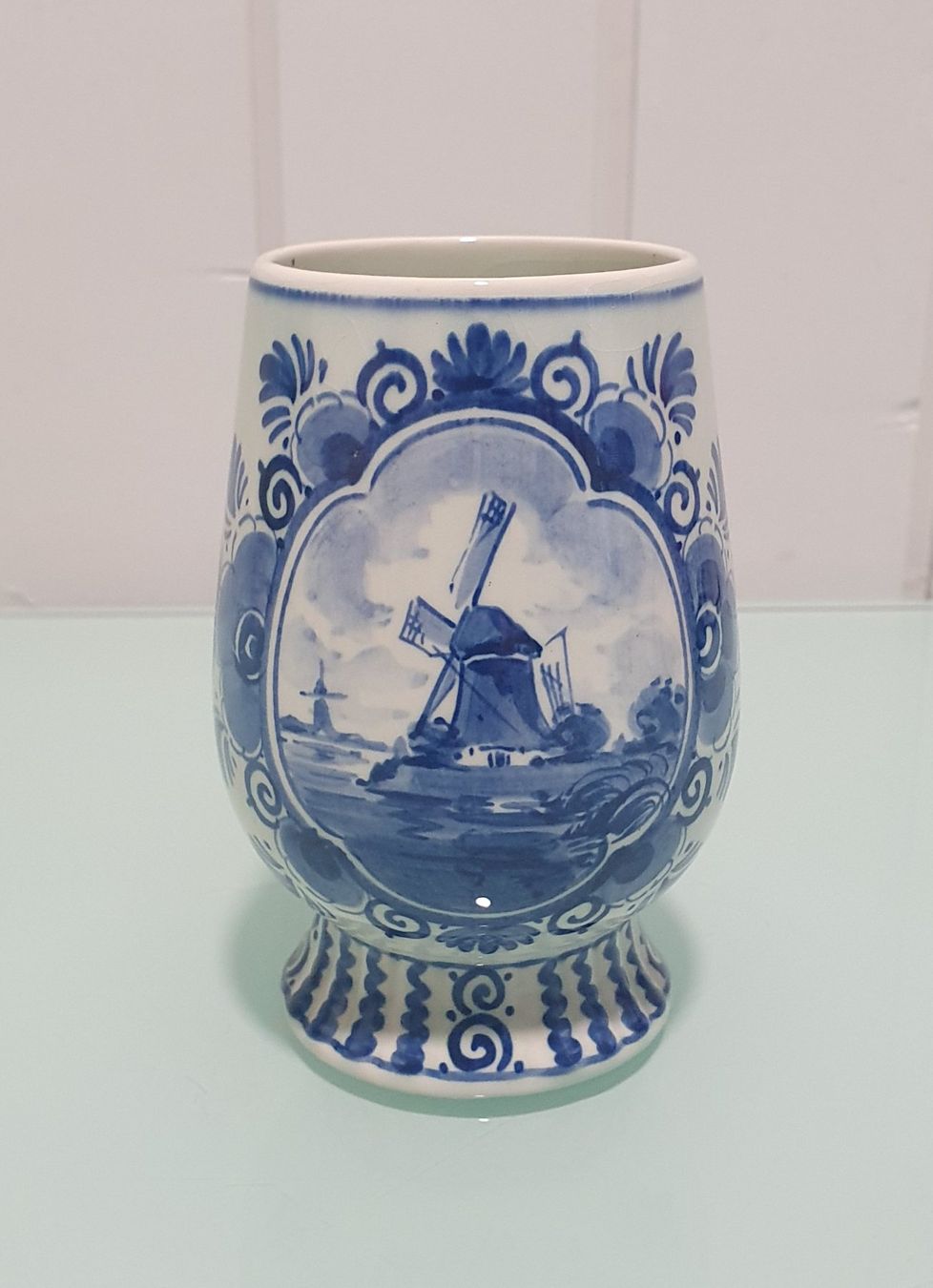 Tutte le decorazioni: Chope bleue delft Hollande – Usato da Lausanne venduto da Xenita