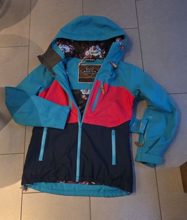Roxy Winterjacke, Grösse 36, Top Zustand, Pink/Blau