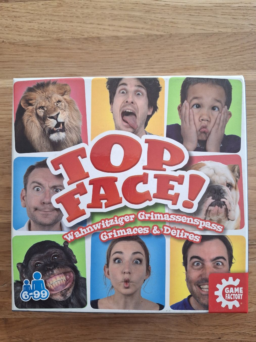 Spiele: Kartenspiel TOP FACE!  – Gebraucht aus Zürich von Vordermannd86