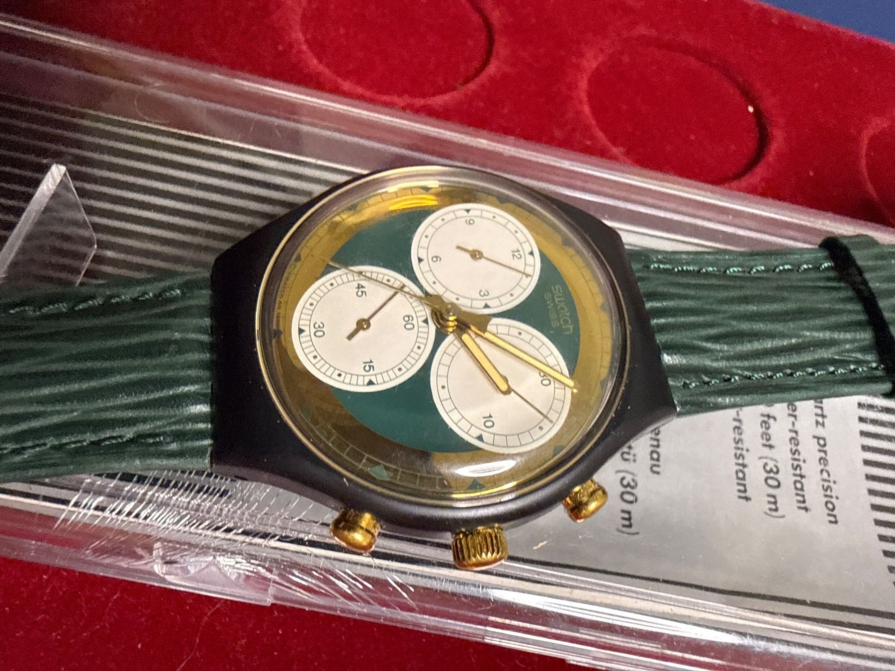 Swatch Uhren: Swatch Chrono 1990 – Gebraucht aus Pfeffingen von Allhandelklgwatches 1