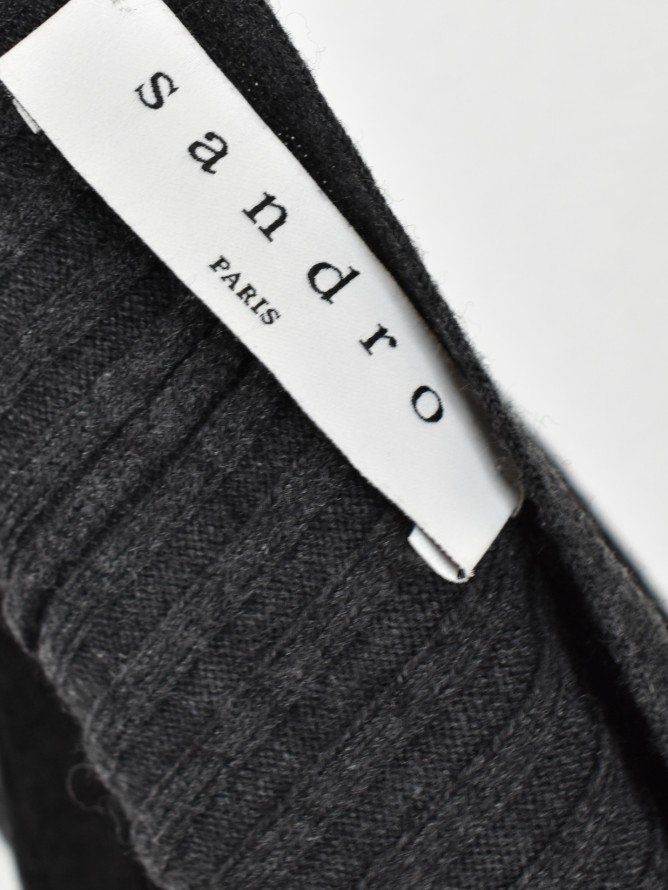 Sandro Robes: Sandro Rippstrick Kleid, grau, Gr.36 – D'occasion à Nürensdorf par 2ND_STORY 3