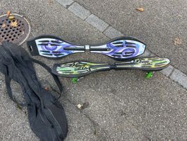 Zwei Waveboards Streenthunter und Streetsurfing