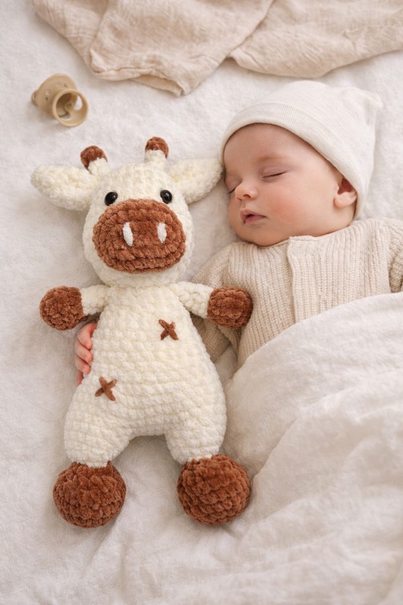 Giocattoli: Kuschel Giraffe | Giraffe aus Chenille-Garn – Nuovo e nell'imballaggio originale da Luzern venduto da KiarasAtelier 3