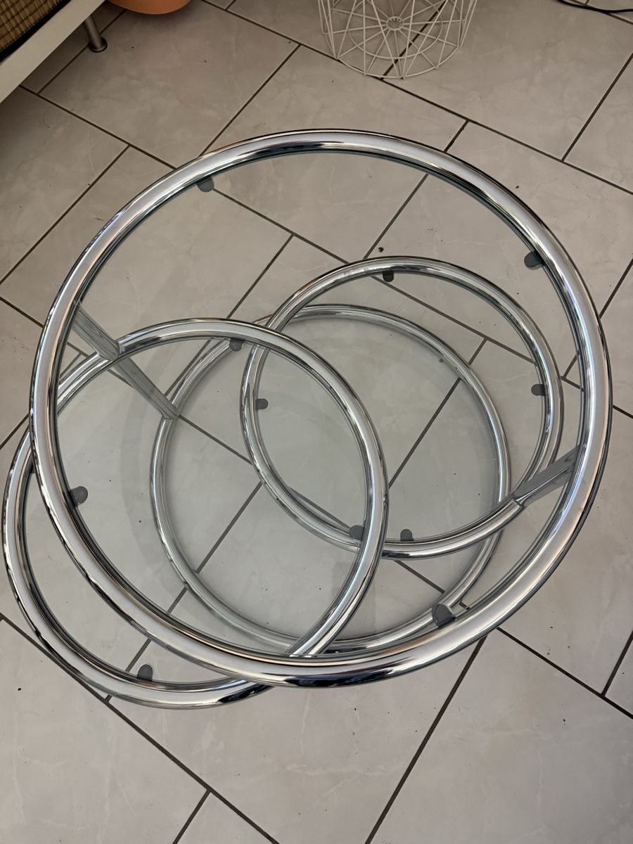 Tische: Coutisch Milo Baughman 1970 Vintage-Stil – Neu (gemäss Beschreibung) aus Fislisbach von meb_cgw9 1