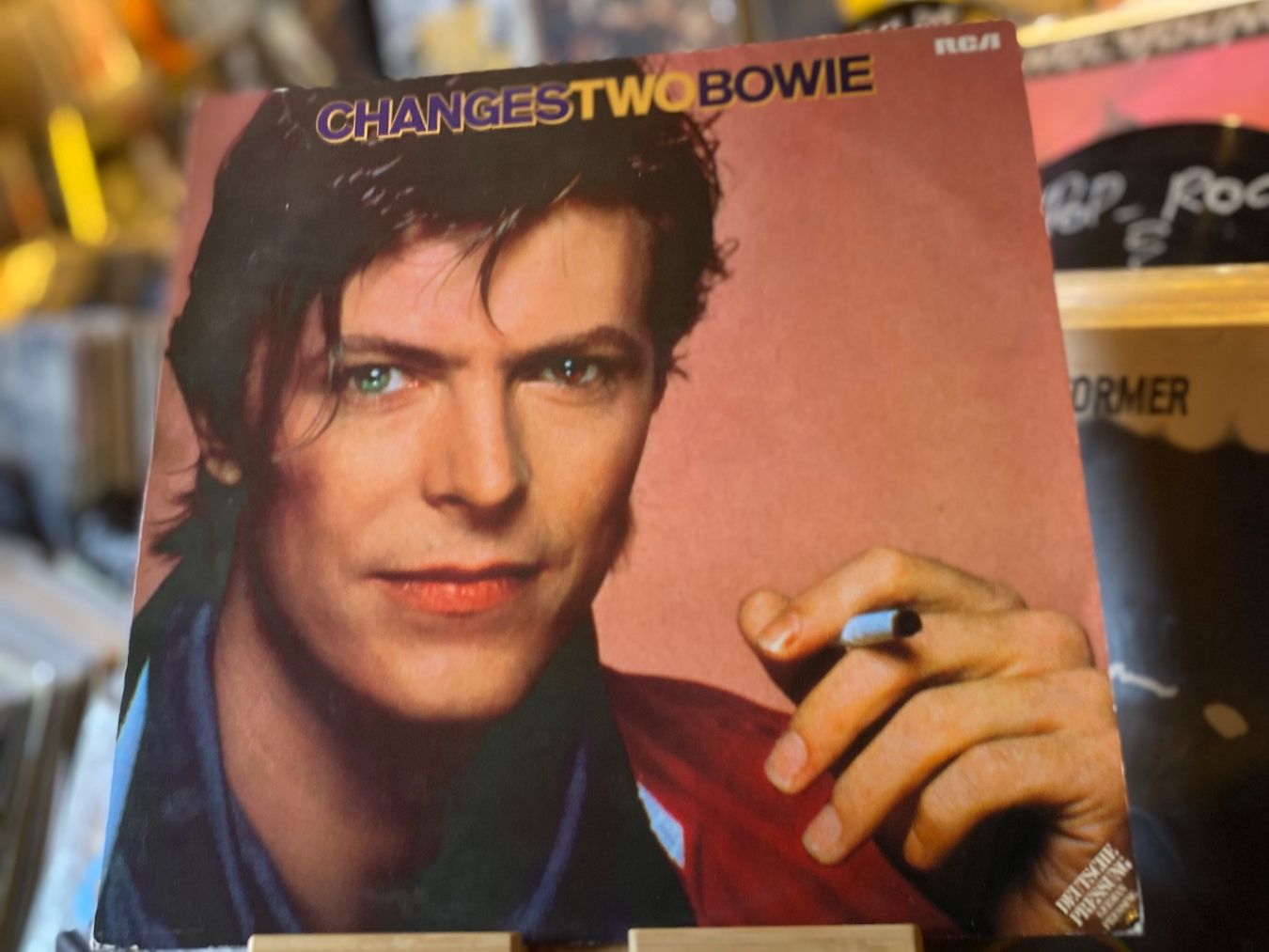 Schallplatten: DAVID BOWIE - CHANGESTWOBOWIE...OG GER 1981...VG/VG+ – Gebraucht aus Gals von Diskopatshop