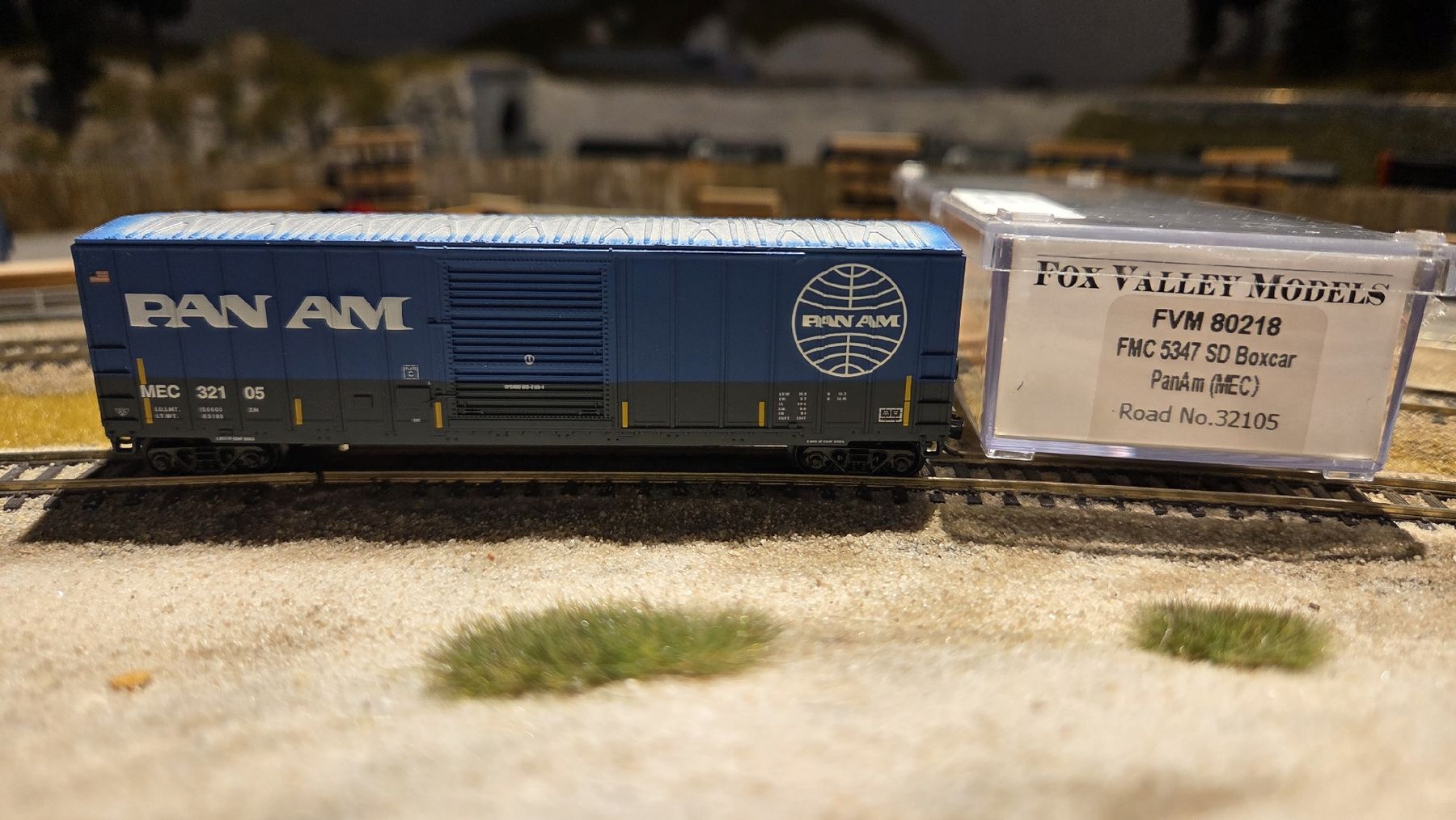 Modelleisenbahnen: Boxcar PanAm FVM – Gebraucht aus Goumoens-la-Ville von nsbourquin