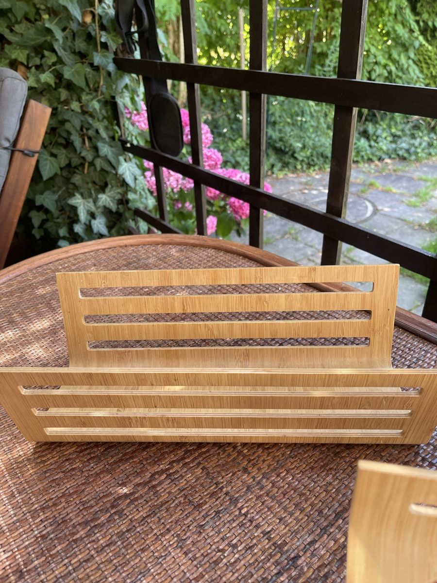 Komplettküchen: Bamboo Basket Organizer Kitchen Storage Holder – Gebraucht aus Oetwil am See von san_9t8c
